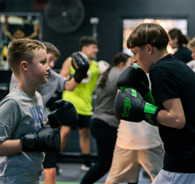 Kids boxing and self defence